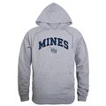 W Republic W Republic 540-422-HGY-03 Colorado School of Mines Men Campus Hoodie; Heather Grey - Large 540-422-HGY-03